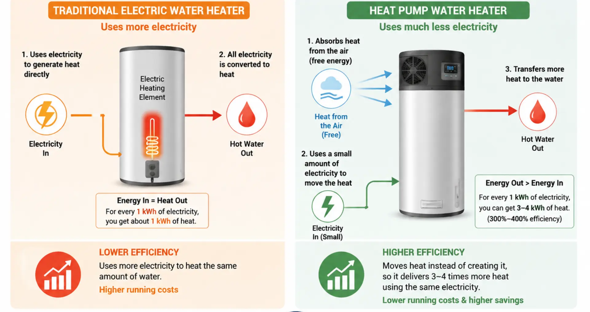 heat pump uprfront cost